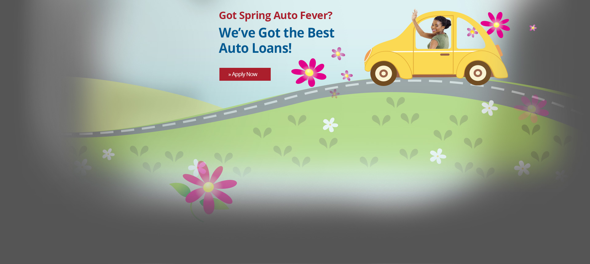 Spring into a low rate auto loan