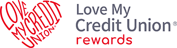 Love My Credit Union rewards logo