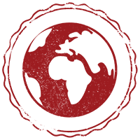 Globe stamp